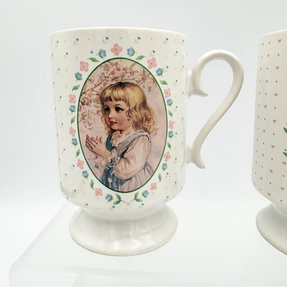 Vintage 1990 Maud Humphrey Bogart In The Orchard No More Tears Mugs